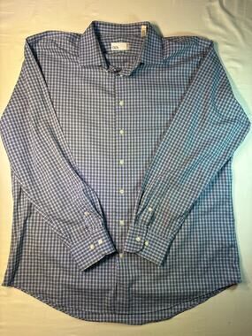 Men’s Nordstrom Rack‎ Trim Fit non iron button up shirt 17.5 34/35